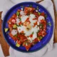 chilaquiles with tomato sauce